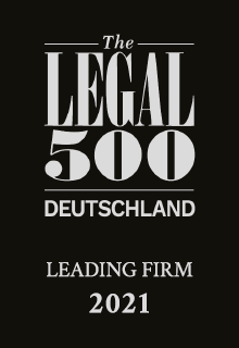 The Legal 500 Deutschland | Leading Firm 2021