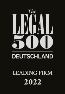 The Legal 500 Deutschland | Leading Firm 2022
