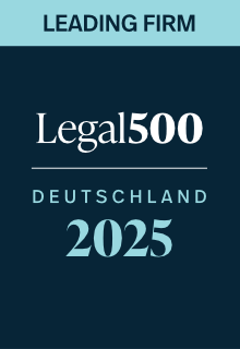 The Legal 500 Deutschland | TOP TIER 2025
